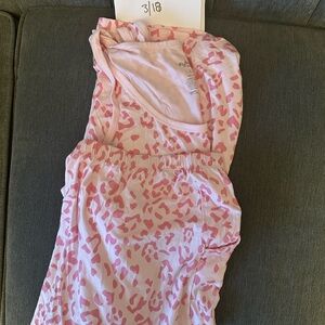 Kyte baby Sakura leopard short set